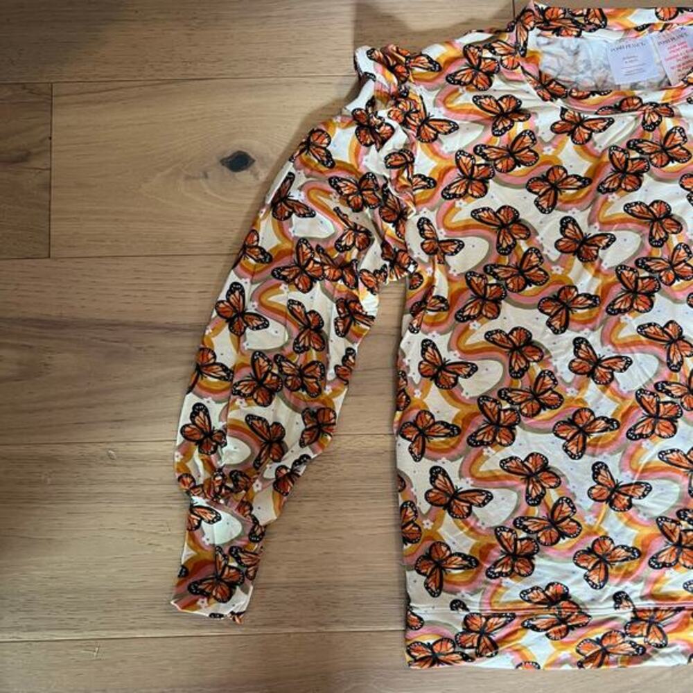 Posh Peanut - Bowie Butterflies - Women’s Bamboo Pajamas‎ - Size S - Picture 2 of 8